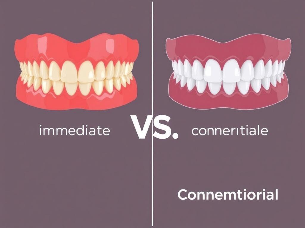 Immediate Dentures vs. Conventional Dentures: What You Need to Know Before Making a Choice