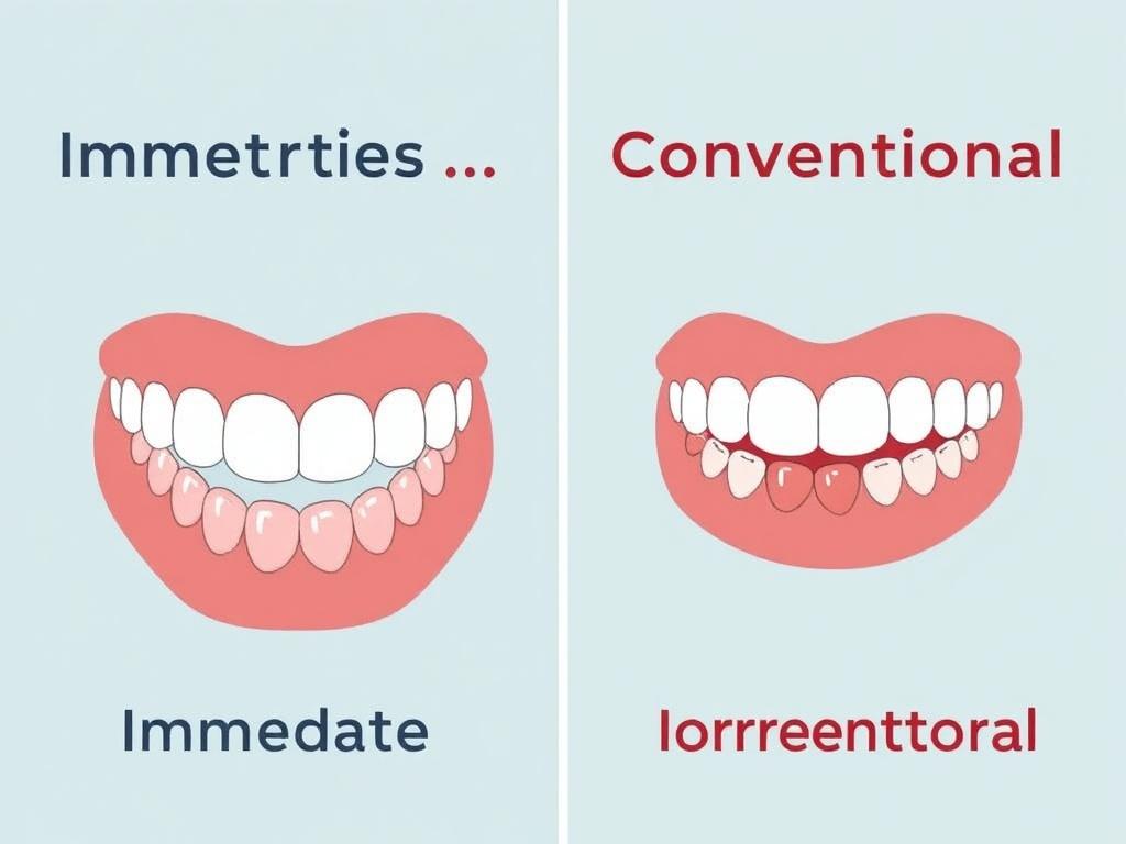     Immediate dentures vs. conventional. Practical Tips for Managing Your Denture Transition