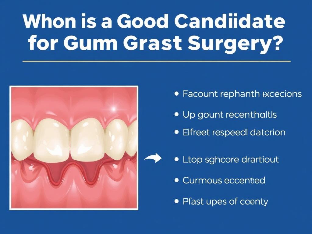     Gum graft surgery explained. Who is a Good Candidate for Gum Graft Surgery?