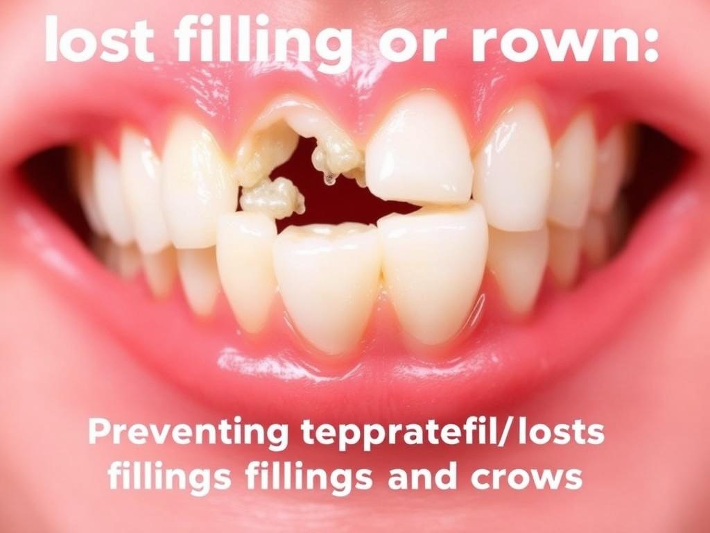     Lost filling or crown: Temporary fixes. Preventing Future Loss of Fillings and Crowns