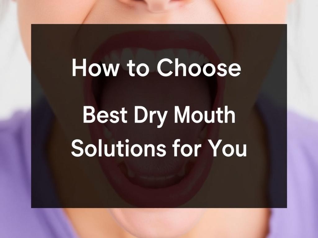     Dry mouth solutions. How to Choose the Best Dry Mouth Solutions for You